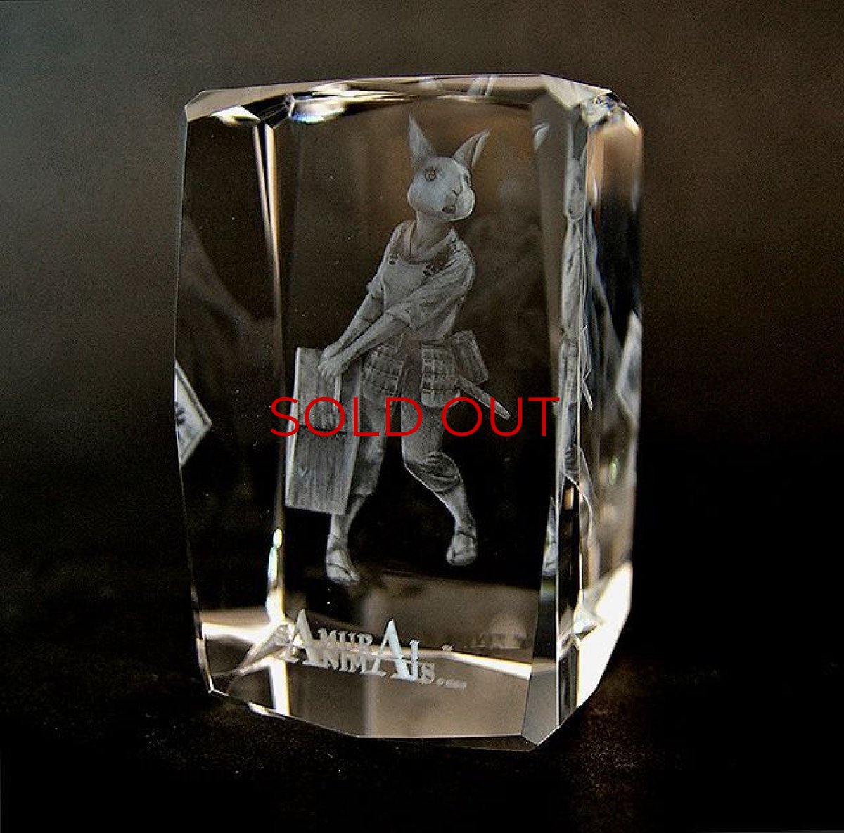 Photo2: Premium Laser Crystal Figure Collection: Nina (2)