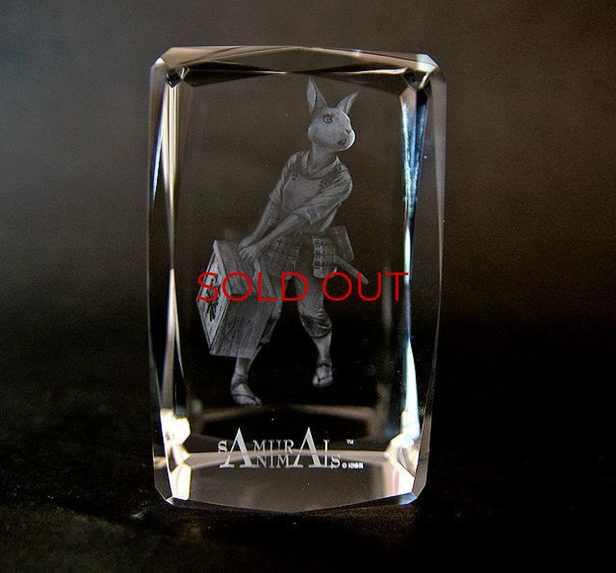 Photo1: Premium Laser Crystal Figure Collection: Nina (1)