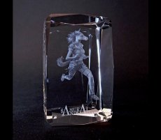 Photo3: Premium Laser Crystal Figure Collection: Batou (3)