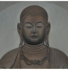 Photo2: Japanese Giclee Fine Art -The statue of Ksitigarbha Buddha - (2)