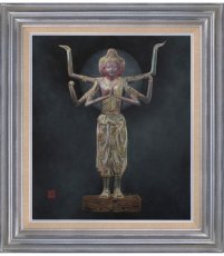 Photo3: Japanese Giclee Fine Art -The statue of Ashura - (3)