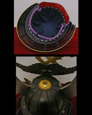 Photo4: Japanese Samurai Helmet -Naoe Kanetsugu- *1/1 Scale Recreated from "Hana no Keiji" (4)