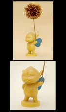 Photo3: No. 285 Kuri Puck (ANGRY)- Hinoki/ Blue Wing Ver. & Green Wing Ver. (2 Piece Set) *Sold Out!! (3)