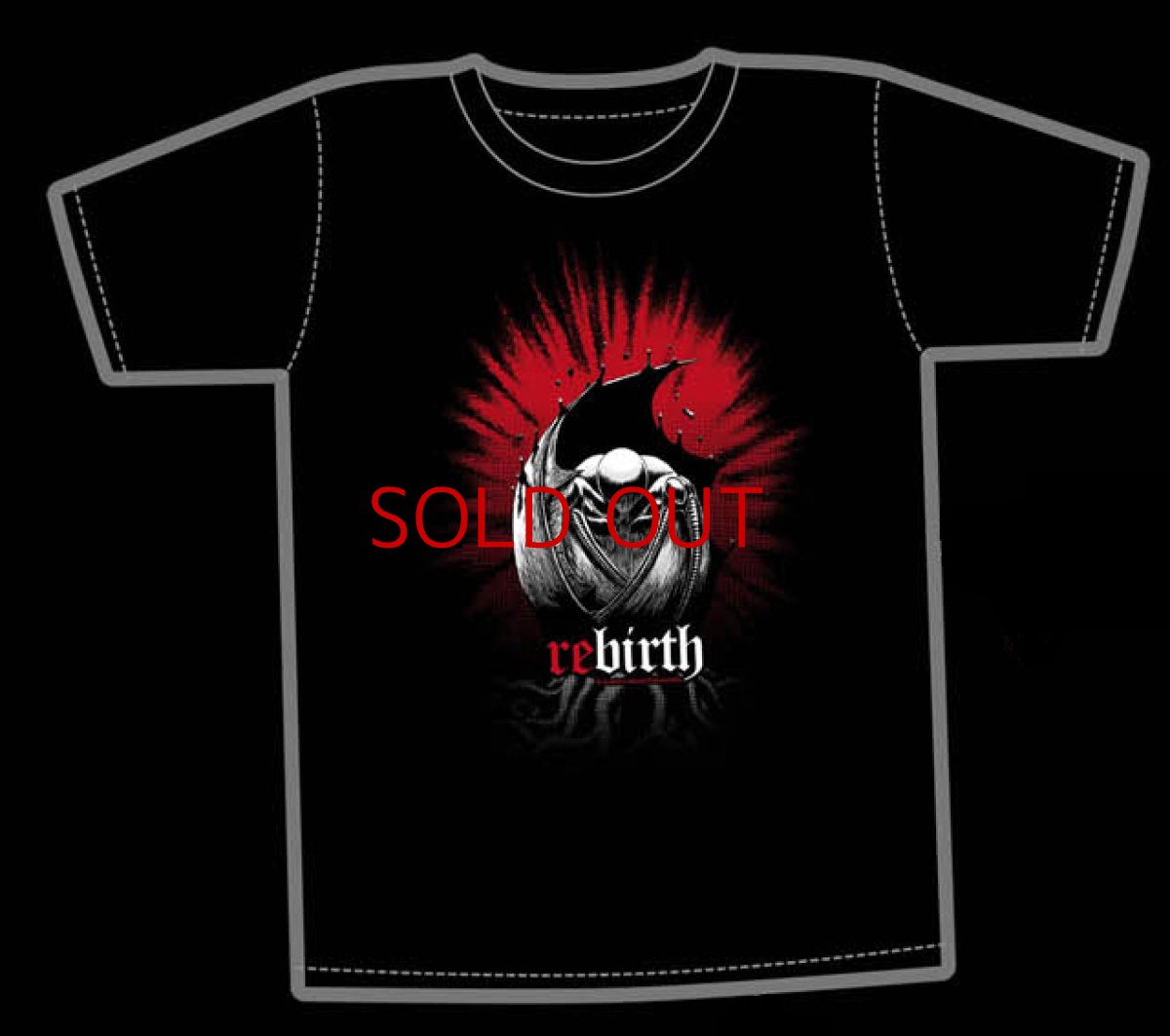 Photo1: No. 221 T-Shirt: Rebirth (Black) *Sold out* (1)