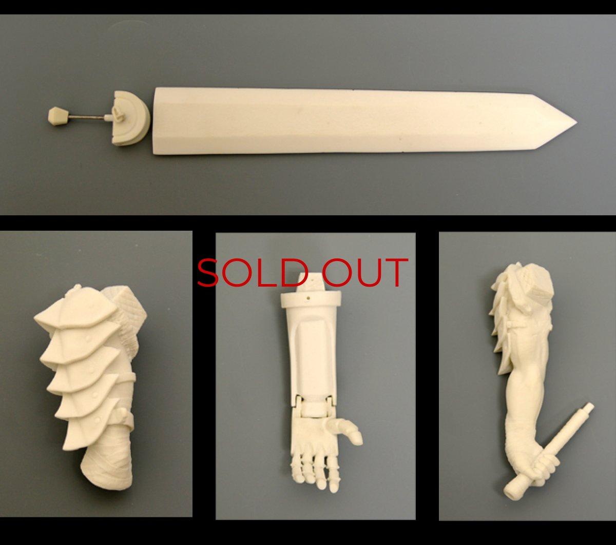 Photo2: No. 191 Guts: Black Swordsman Lost Children (Garage kit set) * Sold Out !! (2)