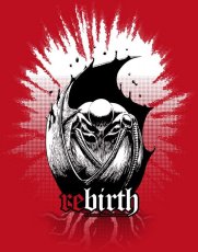 Photo2: No. 220 T-Shirt: Rebirth (Red) *Sold out* (2)