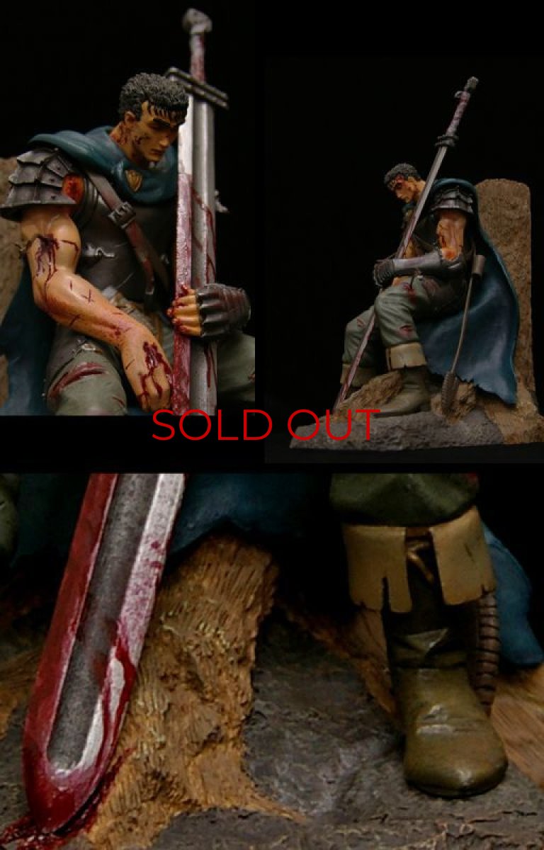 Photo3: No. 188 Guts: The Hundred Man Killer (Blue Mantle Ver.) *New Berserk Anime Project/ Special Offer *Sold out! (3)