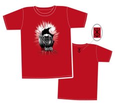 Photo3: No. 220 T-Shirt: Rebirth (Red) *Sold out* (3)