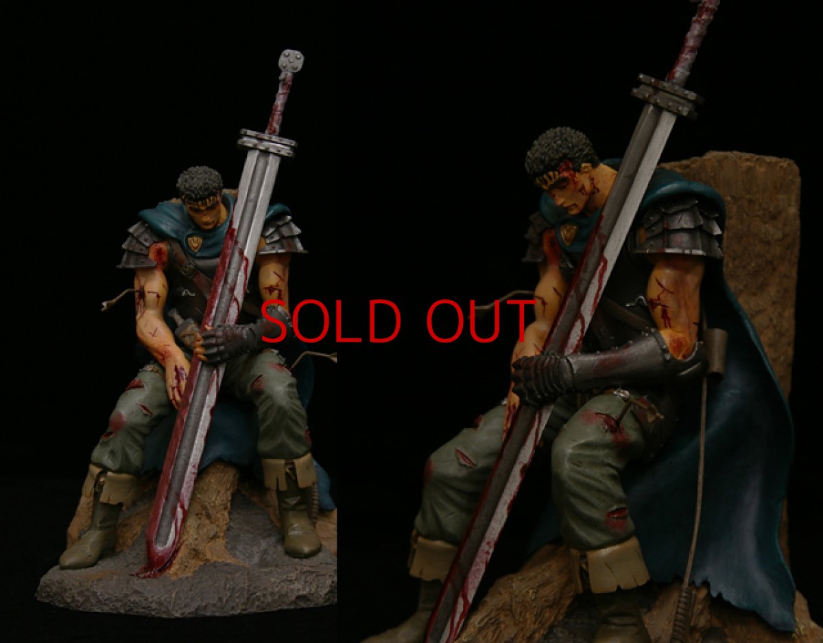Photo1: No. 188 Guts: The Hundred Man Killer (Blue Mantle Ver.) *New Berserk Anime Project/ Special Offer *Sold out! (1)