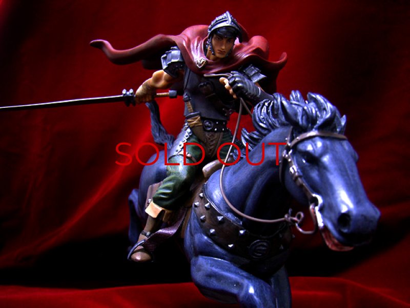 No. 136 Guts (Hawk Soldiers) Horse Riding Sculpture