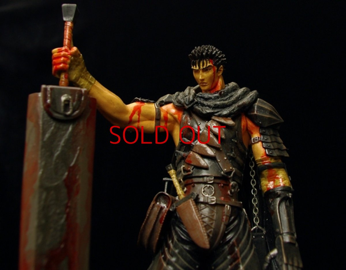 Photo1: No. 084 Black Swordsman: MAGUN (with blood effects) *New Berserk Anime Project/ Special Offer *Sold out! (1)