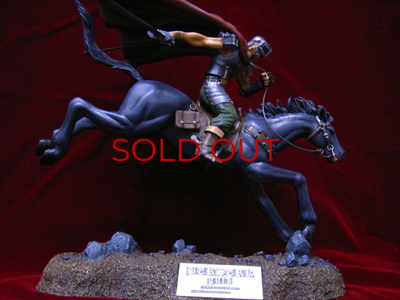 No. 136 Guts (Hawk Soldiers) Horse Riding Sculpture (Exclusive