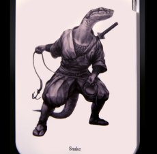 Photo2: SAMURAI ANIMALS- iPhone Case No.9 *Stoped Production (2)