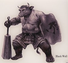 Photo2: SAMURAI ANIMALS-  Acrylic Panel Series -Black Wall  *Stopped Production (2)