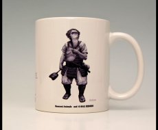 Photo1: SAMURAI ANIMALS-  Mug -Brahman the Ape Samurai *Stopped Production. (1)