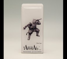 Photo1: SAMURAI ANIMALS-  FRISK  Mint Tablet Case Cover White Tiger  the Tiger Samurai *Stopped Production (1)