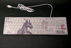 Photo1: SAMURAI ANIMALS-  Keyboard - Blue Dragon  the Dragon Samurai *Stopped Production. (1)