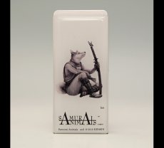 Photo1: SAMURAI ANIMALS-  FRISK  Mint Tablet Case Cover Isis  the Dog Samurai *Stopped Production (1)