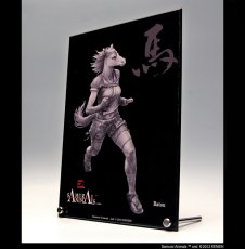 Photo3: SAMURAI ANIMALS-  Acrylic Panel Series -Batou *Stopped Production (3)