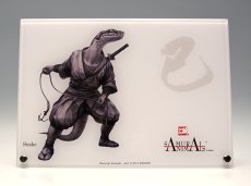 Photo1: SAMURAI ANIMALS-  Acrylic Panel Series -Snake *Stopped Production (1)