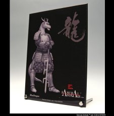 Photo3: SAMURAI ANIMALS-  Acrylic Panel Series -Blue Dragon *Stopped Production (3)