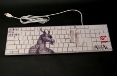 Photo2: SAMURAI ANIMALS-  Keyboard - Blue Dragon  the Dragon Samurai *Stopped Production. (2)