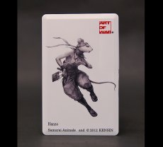 Photo1: SAMURAI ANIMALS-  Card Type USB Flash Drive (4GB) Hanzo the Rat Samurai *Stopped Production. (1)