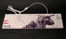 Photo2: SAMURAI ANIMALS-  Keyboard -White Tiger *Stopped Production. (2)