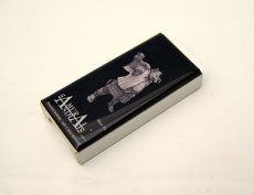 Photo2: SAMURAI ANIMALS-  FRISK  Mint Tablet Case Cover Silver Ax  the Wild Boar Samurai *Stopped Production (2)