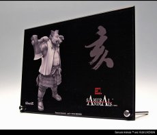 Photo3: SAMURAI ANIMALS-  Acrylic Panel Series Silver Ax  *Stopped Production (3)