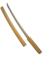 Photo1: Japanese Ninja Sword -Shirasaya Katana- (1)