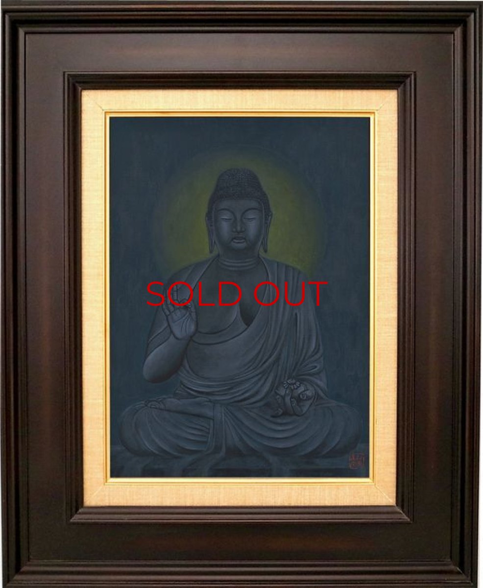 Photo2: Japanese Giclee Fine Art -The statue of Vairocana Buddha- (2)