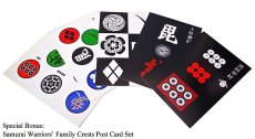 Photo5: Japanese Handkerchief Set - Symbol of Samurai Warriors*Sold Out!! (5)