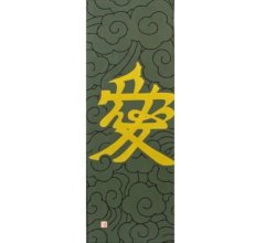 Photo2: Samurai Hand Towel -"Ai"- Symbol of Naoe Kanetsugu (2)