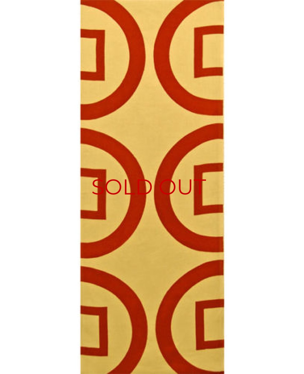 Photo2: Samurai Hand Towel - "Rokumunsen"- Symbol of Sanada Yukimura  (2)