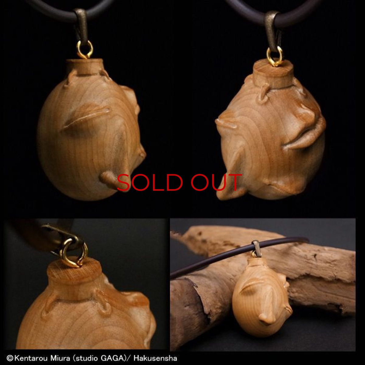 Photo2: No.341 Beherit Pendant -2014 Wood Carving Version- *Limited Set Version *10% OFF Summer Sale*Sold Out!! (2)