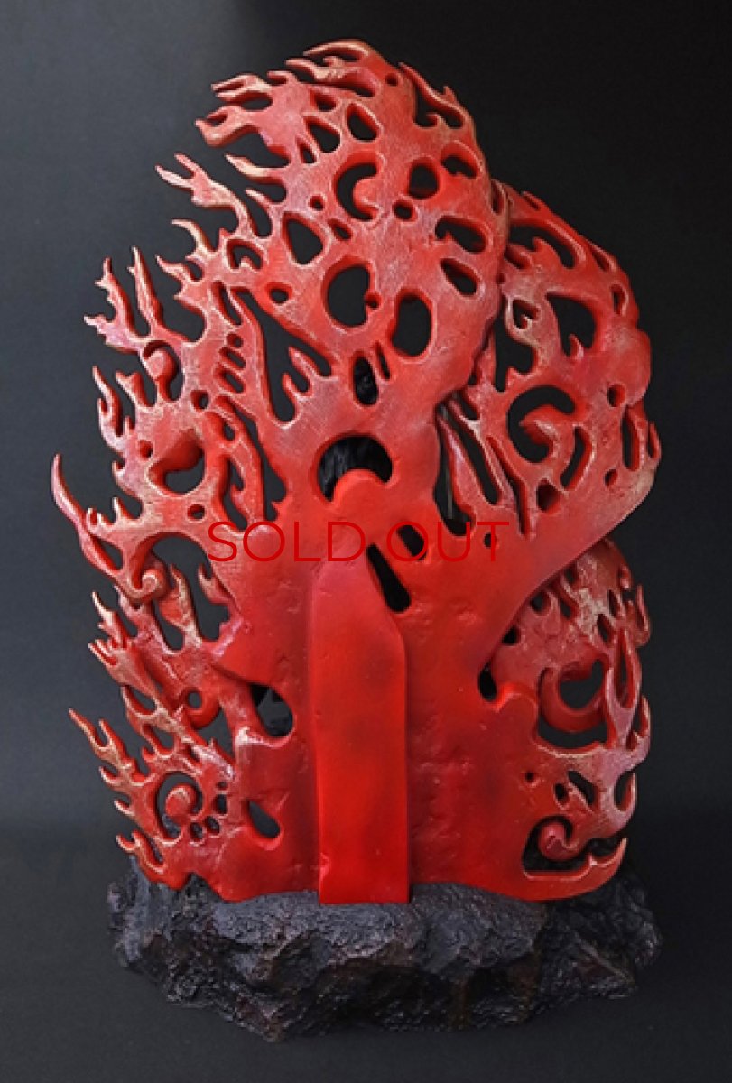 Photo5: Japanese Buddhism Art -Acala Buddha- (Fudou myo-o) (5)