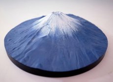 Photo2: Mount Fuji -The Spiritual Peak of Japan - 360°Relief Map Blue Version (2)