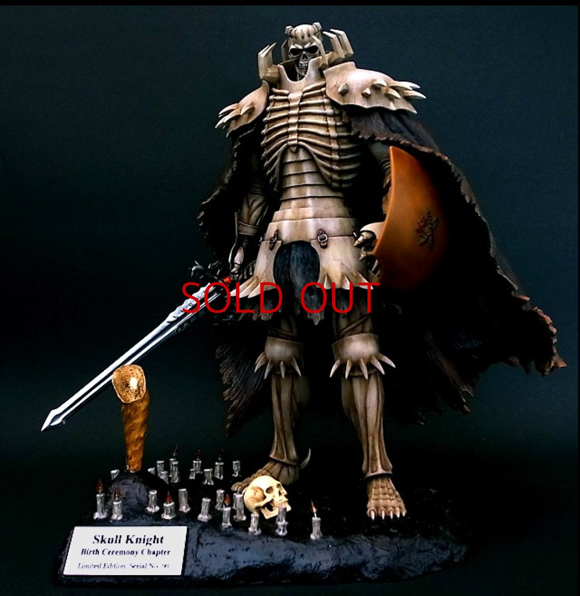 Photo1: No.324 Skull Knight Birth Ceremony Chapter -White Skeleton version-*Sold out* (1)