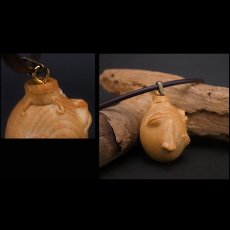 Photo4: No.340 Beherit Pendant -2014 Wood Carving Version- *Sold out* (4)