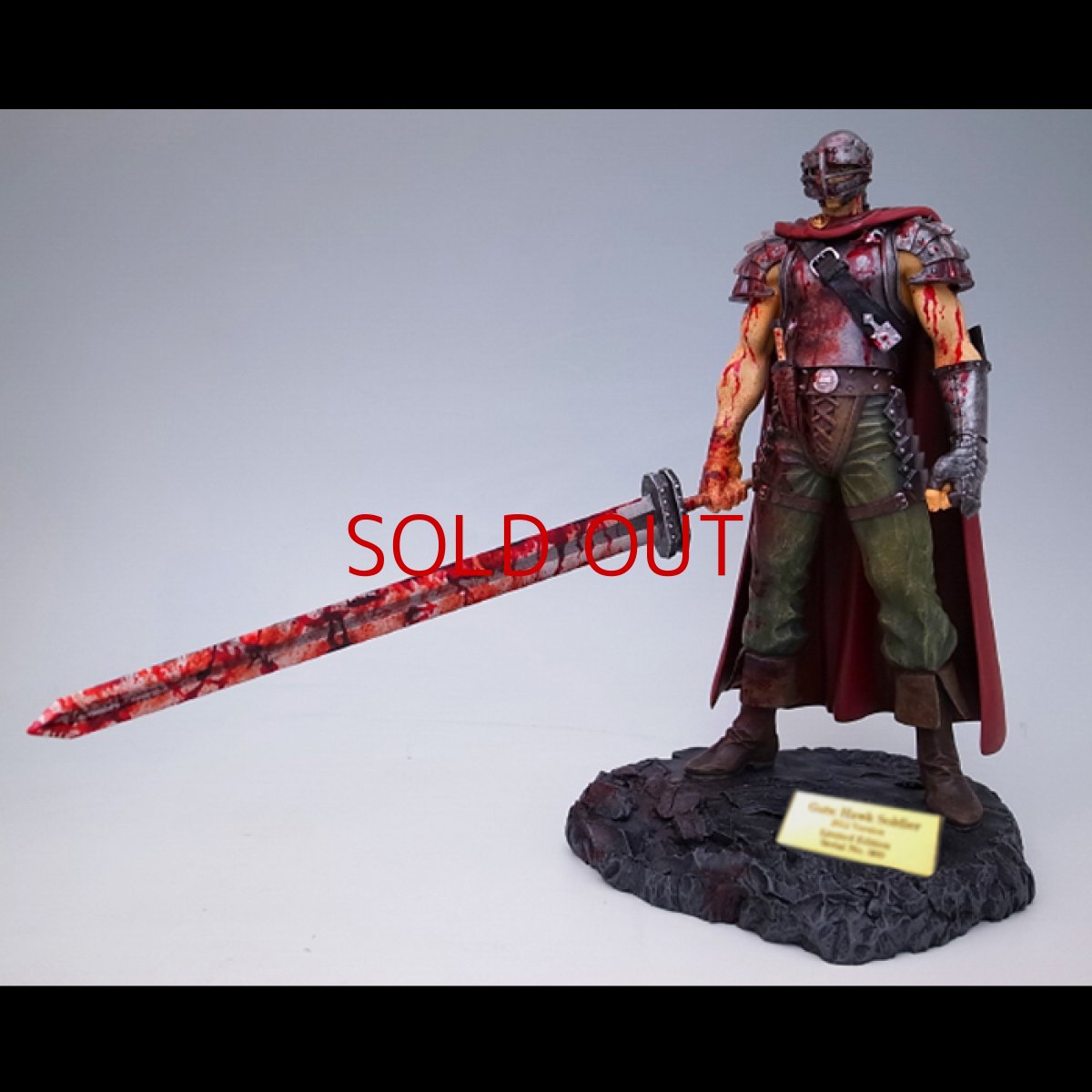 Photo1: No. 349 Guts: Hawk Soldier 2012 Ver.- Bloody Version *2014 Repaint Edition *Sold out* (1)