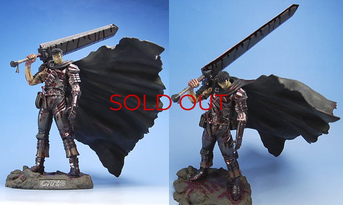 Guts and blackpowder. Гатс Берсерк 3д модель. Меч Гатса. Гатс с мечом. Guts Berserk Figure.