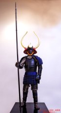 Photo4: Kuroda Nagamasa's Helmet -Buffalo Wakidachi Peach-shaped Armor *1/2 Scale*last 1 pcs remaining!!! (4)