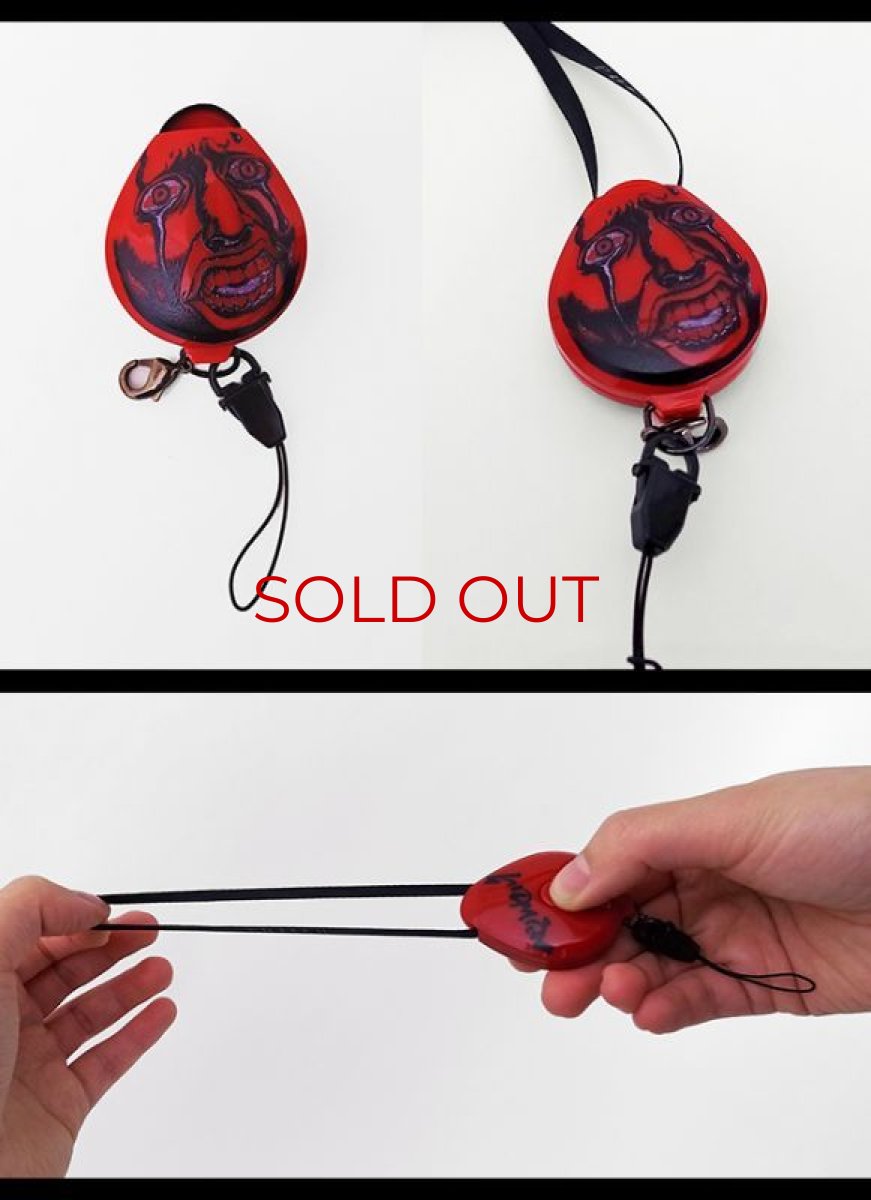 Photo2: No. 318 Beherit Neck Strap -Eclipse Version-*50% Off*Sold Out!!! (2)