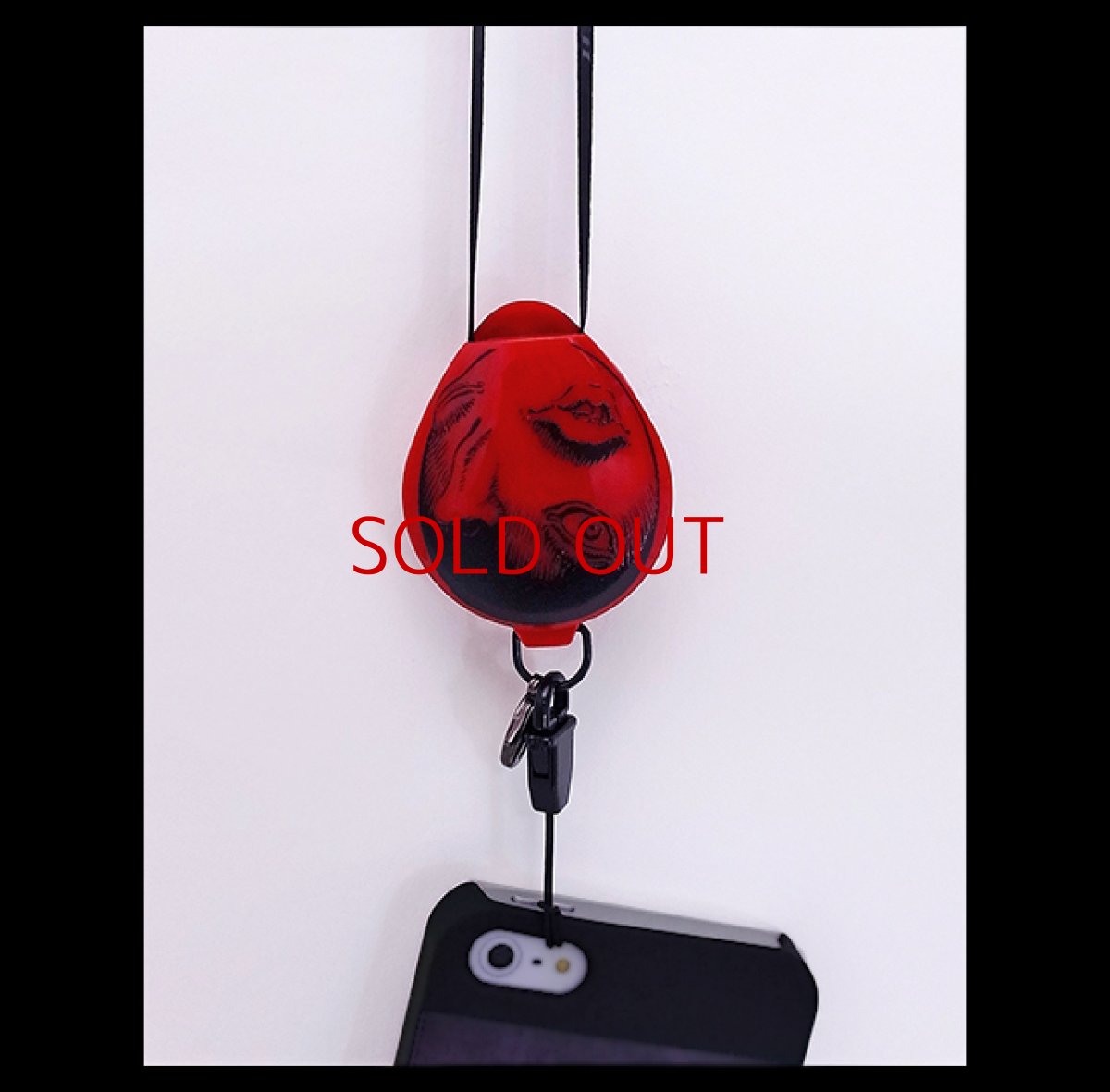 Photo1: No. 317 Beherit Neck Strap -Egg of the King Version- *20% Off*Sold Out (1)