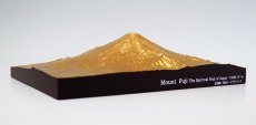 Photo4: Mount Fuji -The Spiritual Peak of Japan - Golden Leaf Covered Version (4)