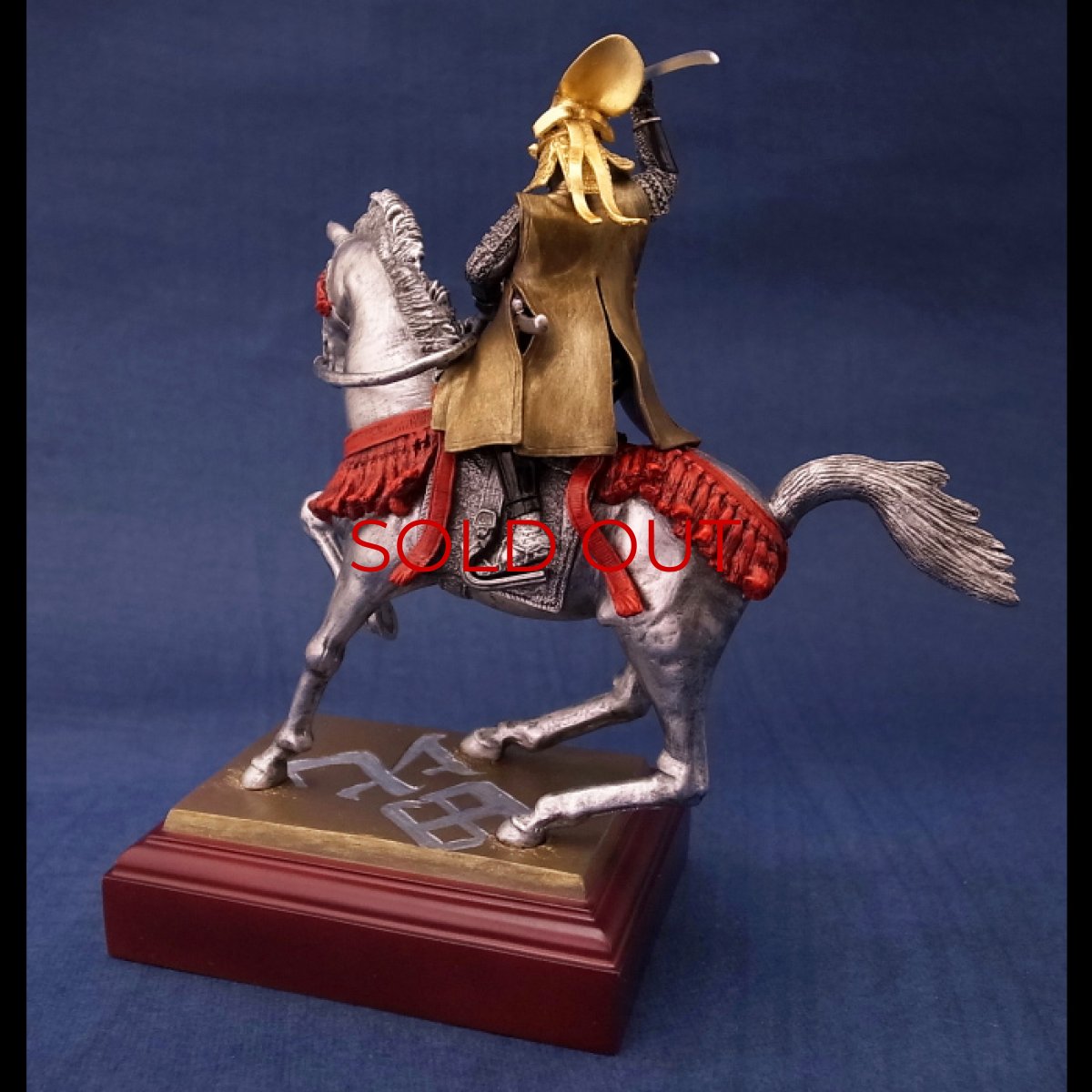 Photo6: [Samurai Statue]  Uesugi Kensin in Kawanakajima Battle (6)