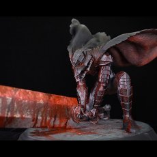 Photo1: No.408 Guts 1/6 Scale -Berserk: Slash- *Black Version*Sold Out!!! (1)