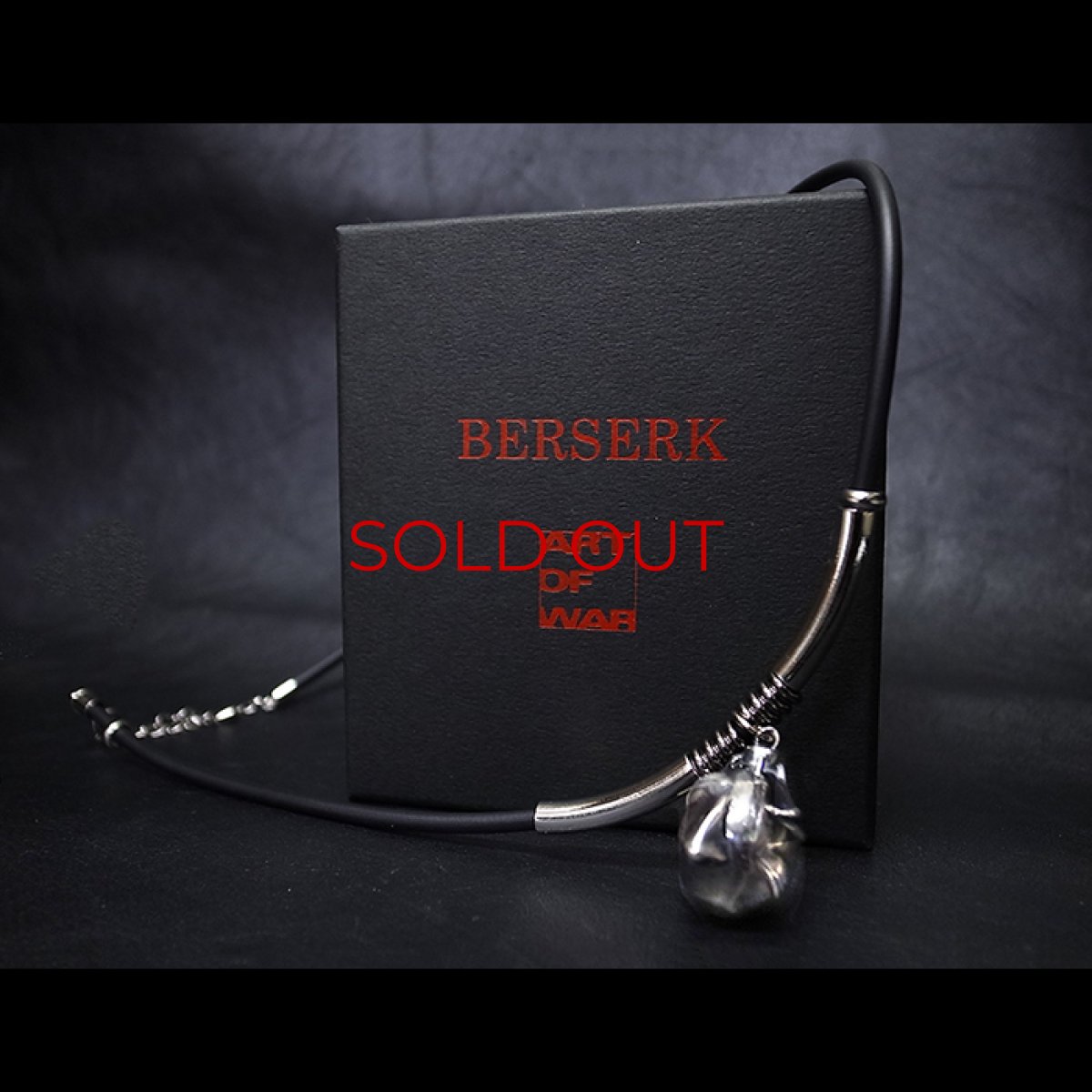 Photo5: No. 412 Beherit Silver Pendat- Egg of the King (Dark Color Representation)*Sold Out (5)