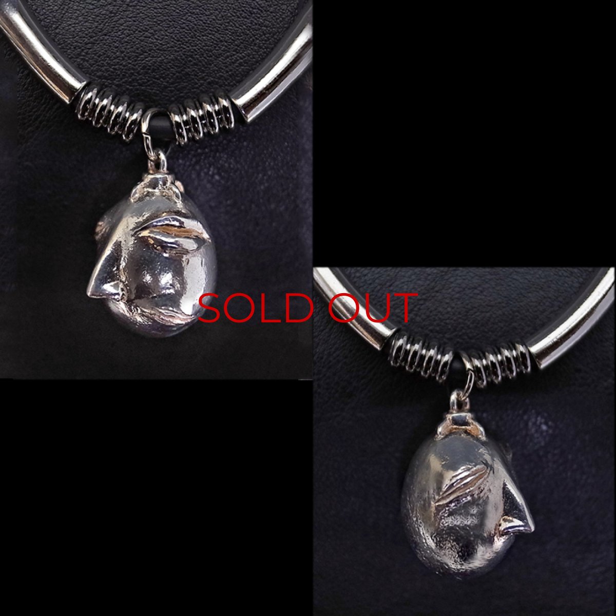 Photo3: No. 414 Beherit Silver Pendat- Egg of the King (Bright Color Representation)*Sold Out! (3)